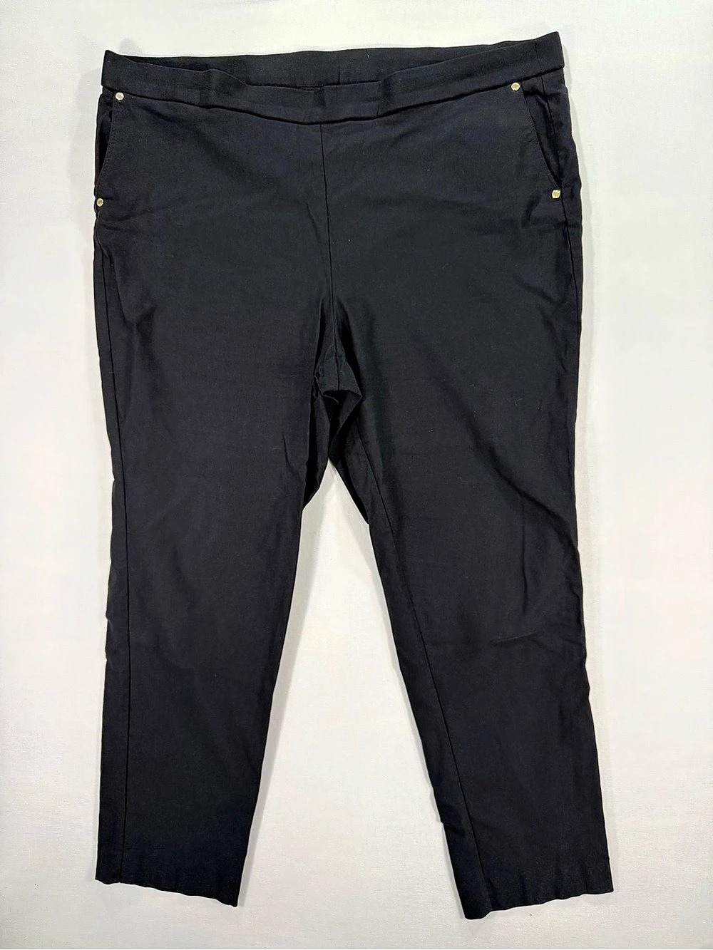 Anne Klein Black Ankle Pants